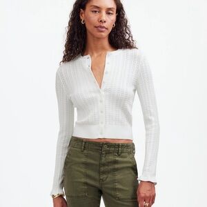 Madewell The Signature Open-Knit Cardigan